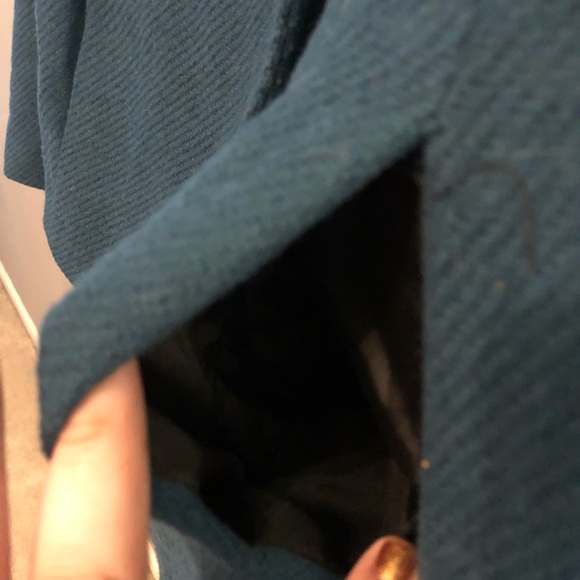 Merona teal jacket. - Picture 3 of 4